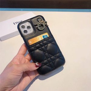 レディ ディオール iphoneケース チャーム 付き iphone15 ケース 