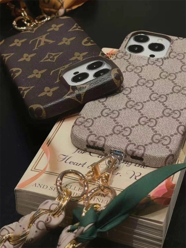 ハイ ブランド iphone ケース ルイ ヴィトン スマホケース gucci iphone ケース チェーン 付き iphone ケース スカーフ付き iphone ケース 人気 女子 - 画像 (6)