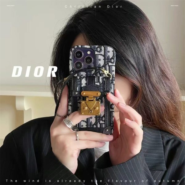 dior iphone ケース 激安 スマホ ショルダー ブランド お 手頃 ディオール 携帯 ケース iphone16/16pro ケース ブランド おしゃれ iphone15/15pro/14 ケース カード 入れ - 画像 (5)