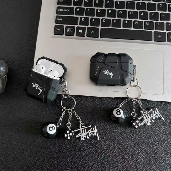 ステューシー airpods ケース stussy エア ポッツ ケース airpods 第 四 世代 ケース ブランド airpods pro ケース かわいい ストリート