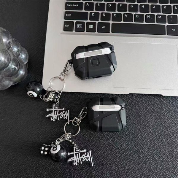 ステューシー airpods ケース stussy エア ポッツ ケース airpods 第 四 世代 ケース ブランド airpods pro ケース かわいい ストリート - 画像 (4)