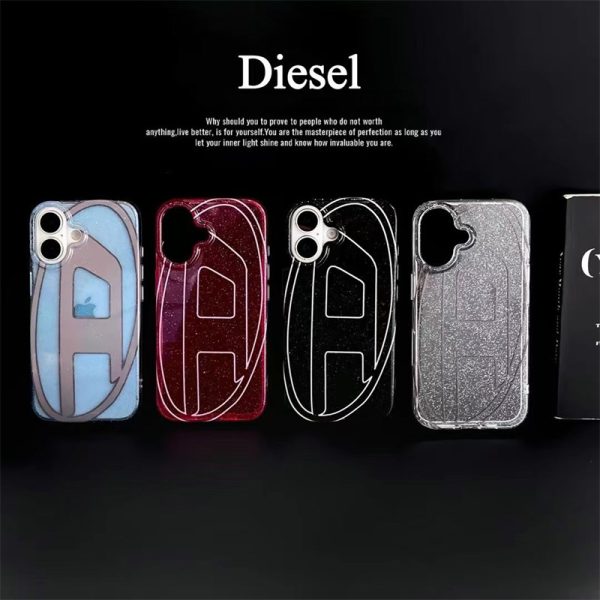 diesel iphone ケース ディーゼル スマホケース iphone16/16pro ケース ブランド 人気 韓国 アイドル スマホケース ブランド iphone15/15pro/14 ケース かっこいい - 画像 (2)